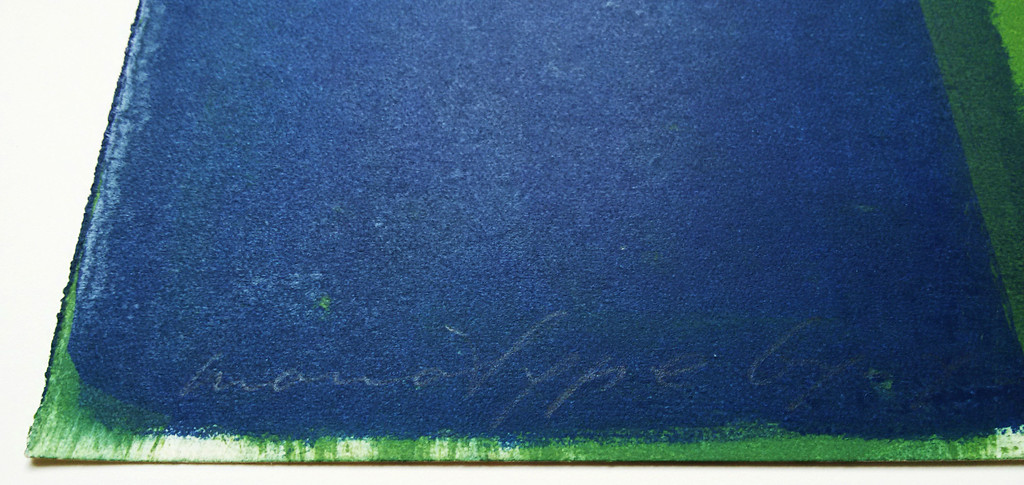 Adriaan Engelman - Abstracte compositie, monotype kopen? Bied vanaf 75!
