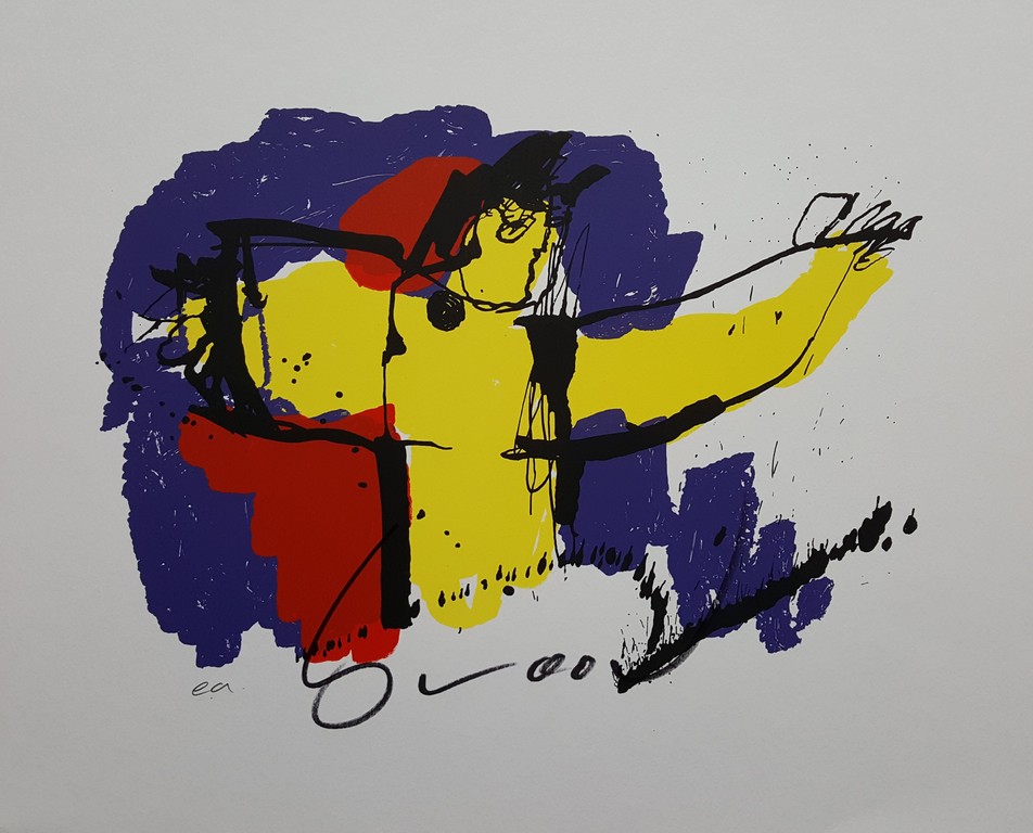 Zeefdruk van Herman Brood - Brasil God verkocht voor € 70!