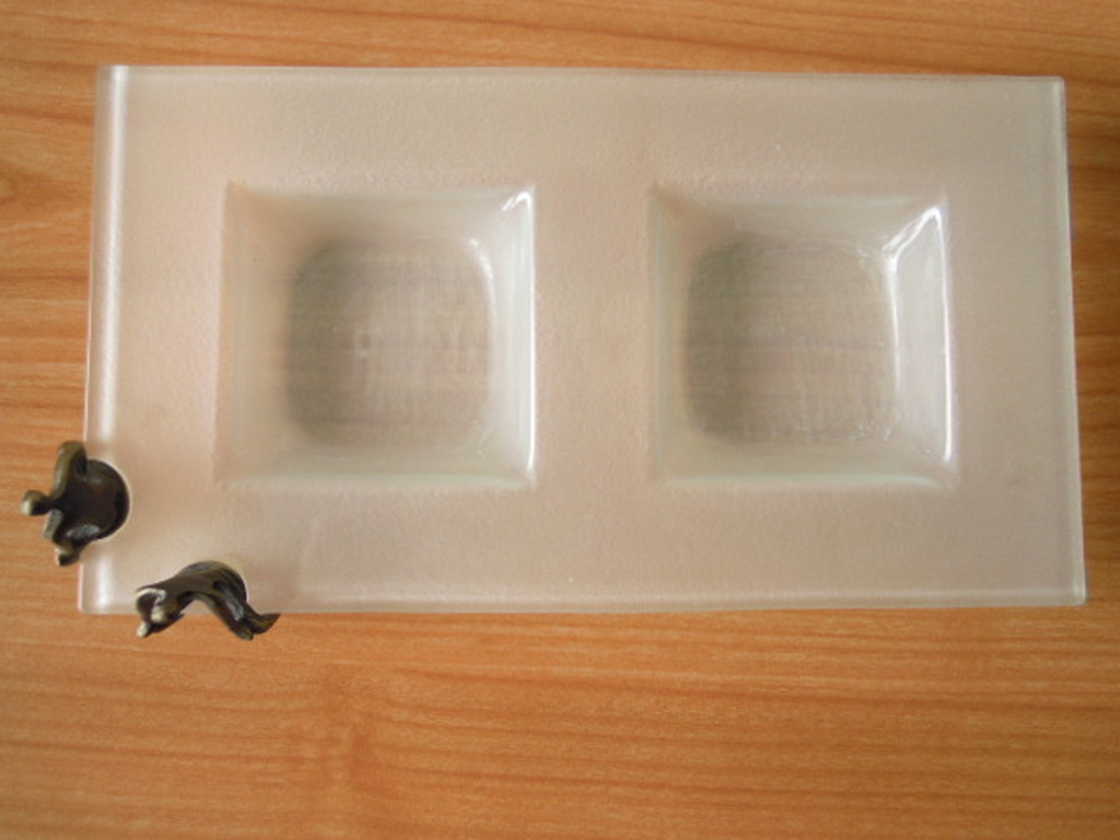 Glazen schaal voor kaarsen van CORRIE AMMERLAAN - 24,5 X 13,5 CM. kopen? Bied vanaf 15!