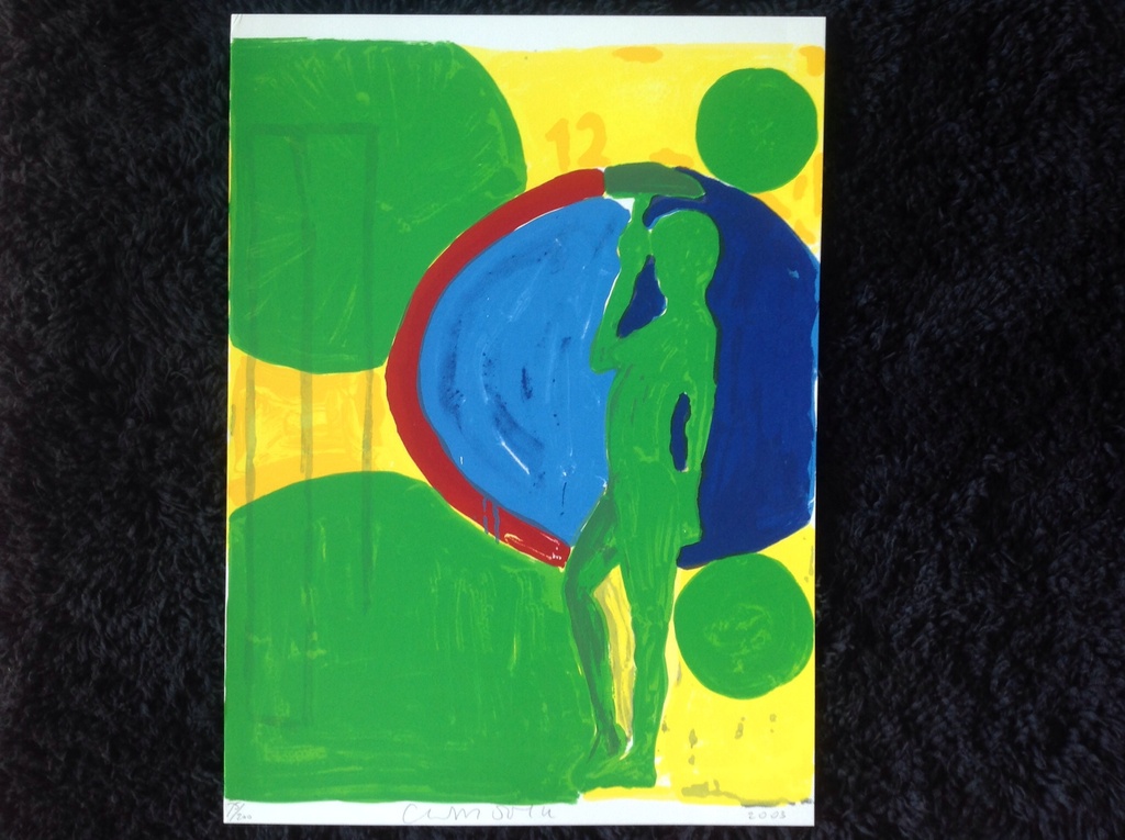 C W M Dolk; zeefdruk; z t verkocht voor € 50!