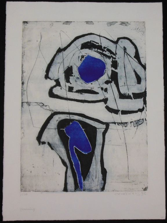 Cees Kortland: Ets, Yearning verkocht voor € 45!