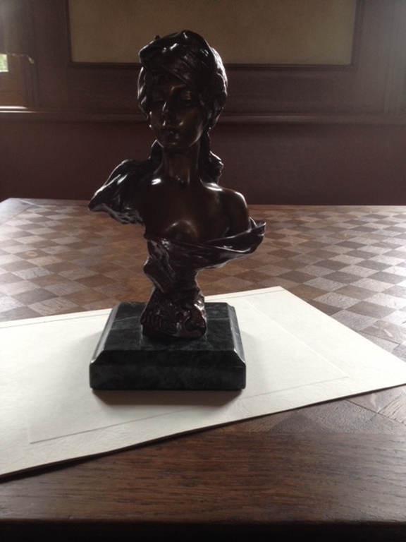 Emmanuel Villanis, bonzen büste, Mille et une nuit kopen? Bied vanaf 250!