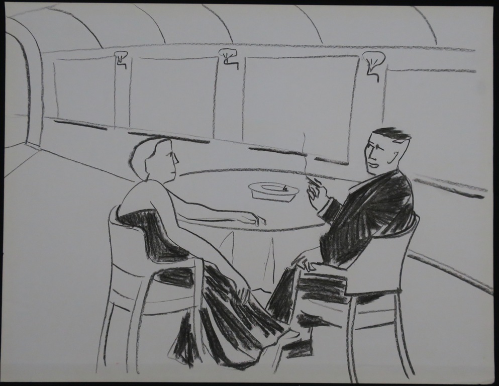 Onbekende kunstenaar: Tekening, de Foyer kopen? Bied vanaf 1!