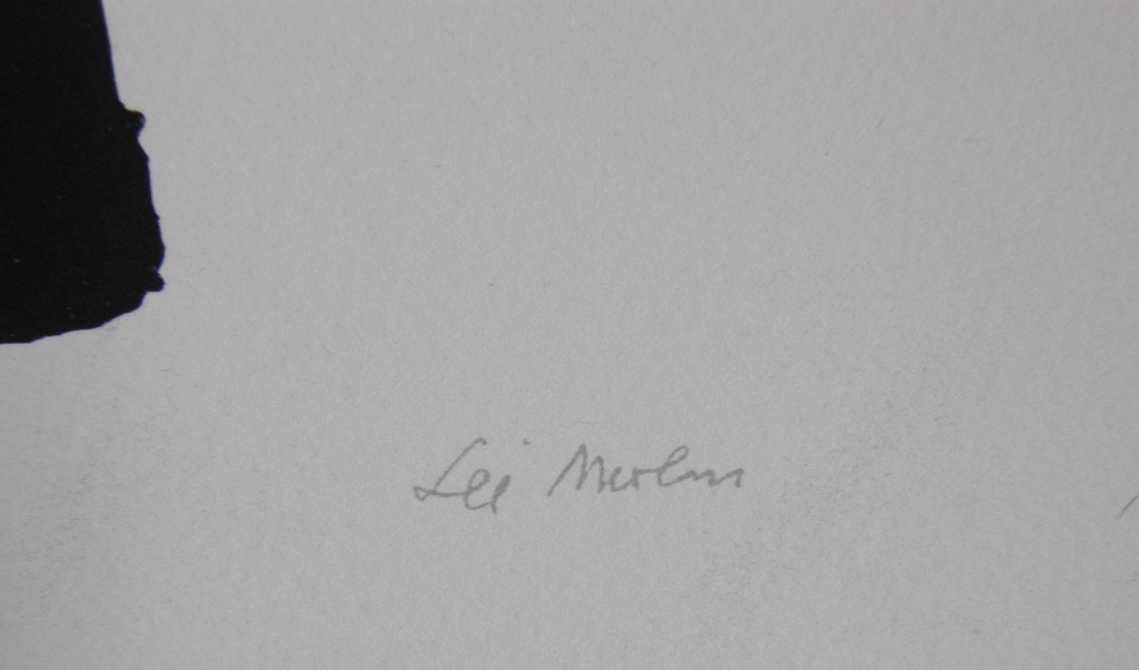 Lei Molin: zeefdruk met potlood gesigneerd kopen? Bied vanaf 65!