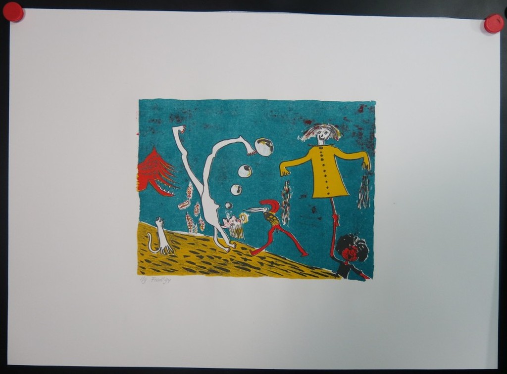 Onbekend gesigneerd: Litho, Vreemde wezens kopen? Bied vanaf 1!