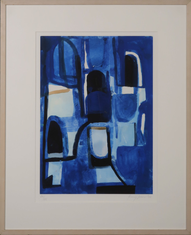 Theo Kuijpers: Giclee, Z.T. - Ingelijst verkocht voor € 90!