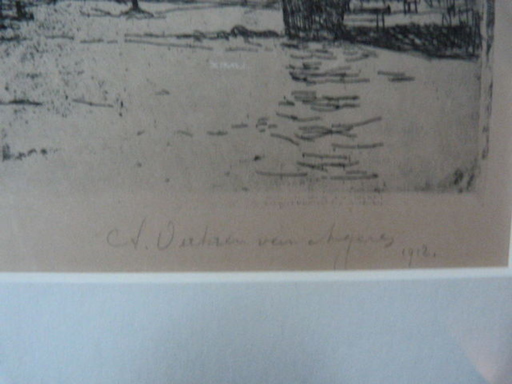 Antoon Derkzen van Angeren ( Delft 1878 – 1961 Bedford ( Canada ) - Bootjes kopen? Bied vanaf 1!