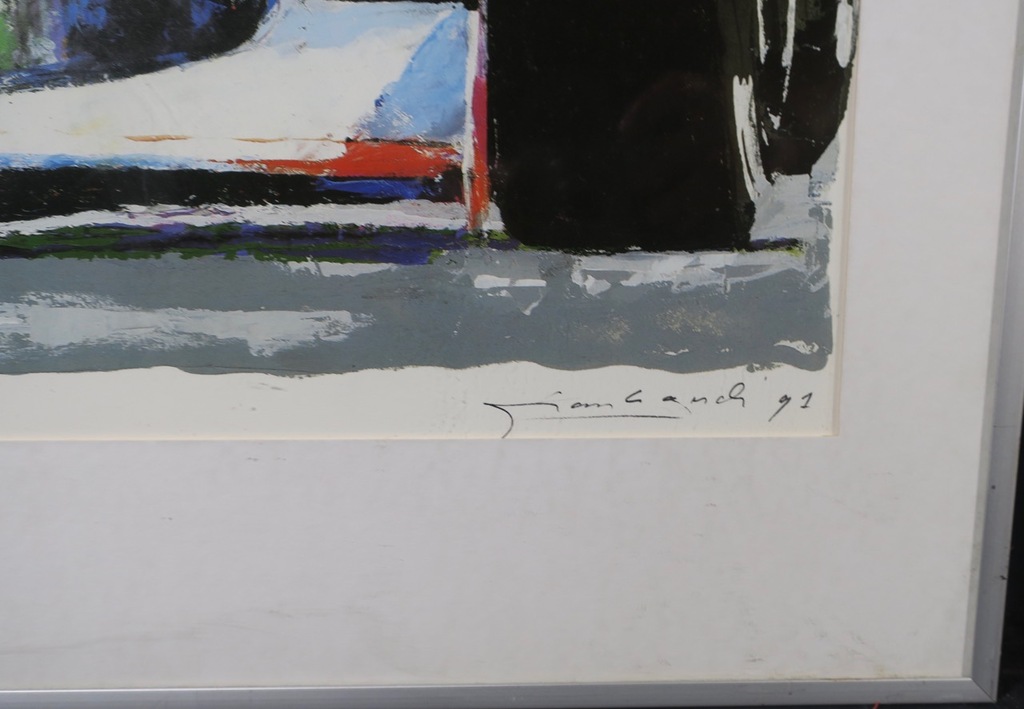Onbekend gesigneerd: Zeefdruk, The Art of Formula 1 - Ingelijst kopen? Bied vanaf 1!