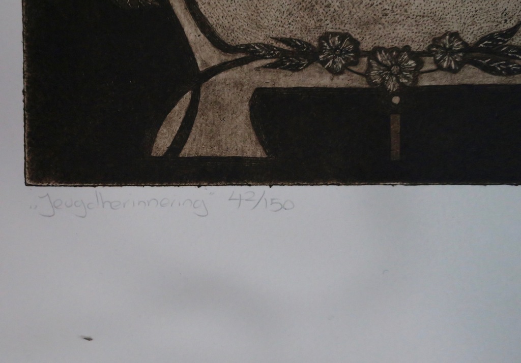 Laetitia de Haas: Ets, Jeugdherinnering kopen? Bied vanaf 40!