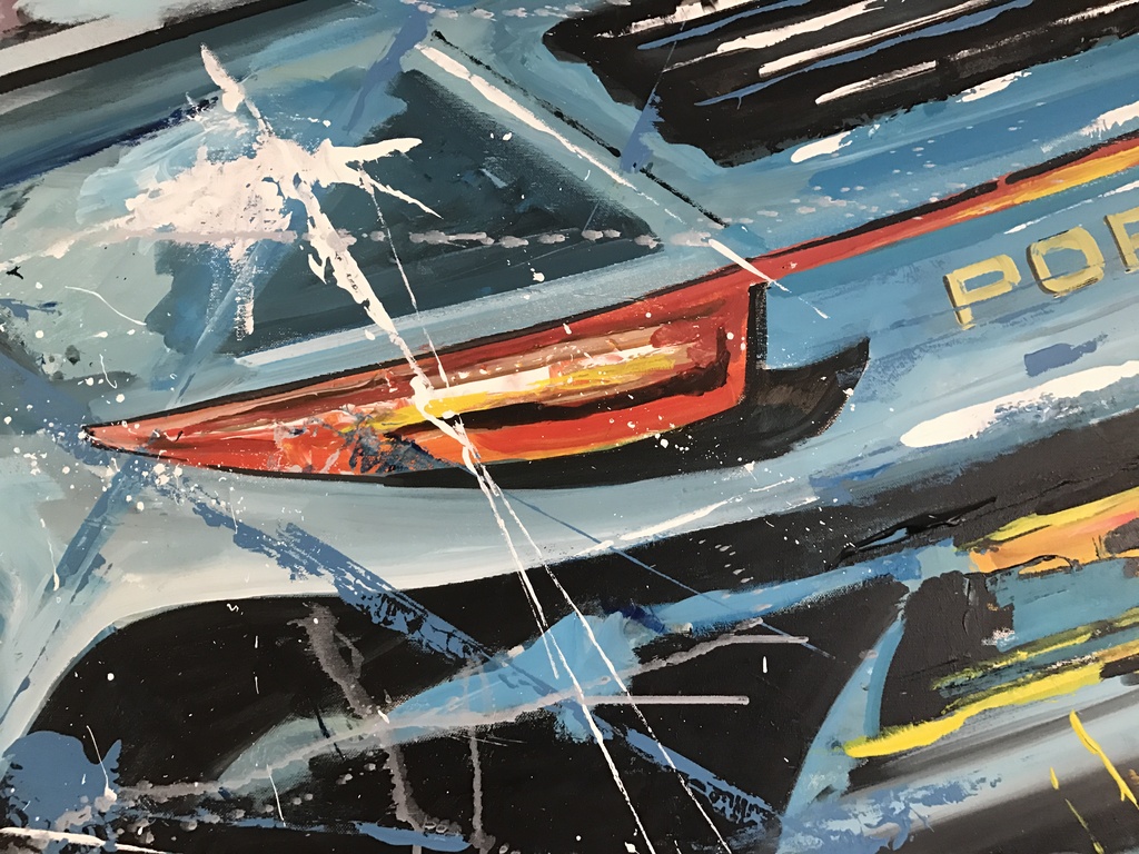 Eric Jan Kremer  acryl op doek  PORSCHE kopen? Bied vanaf 950!