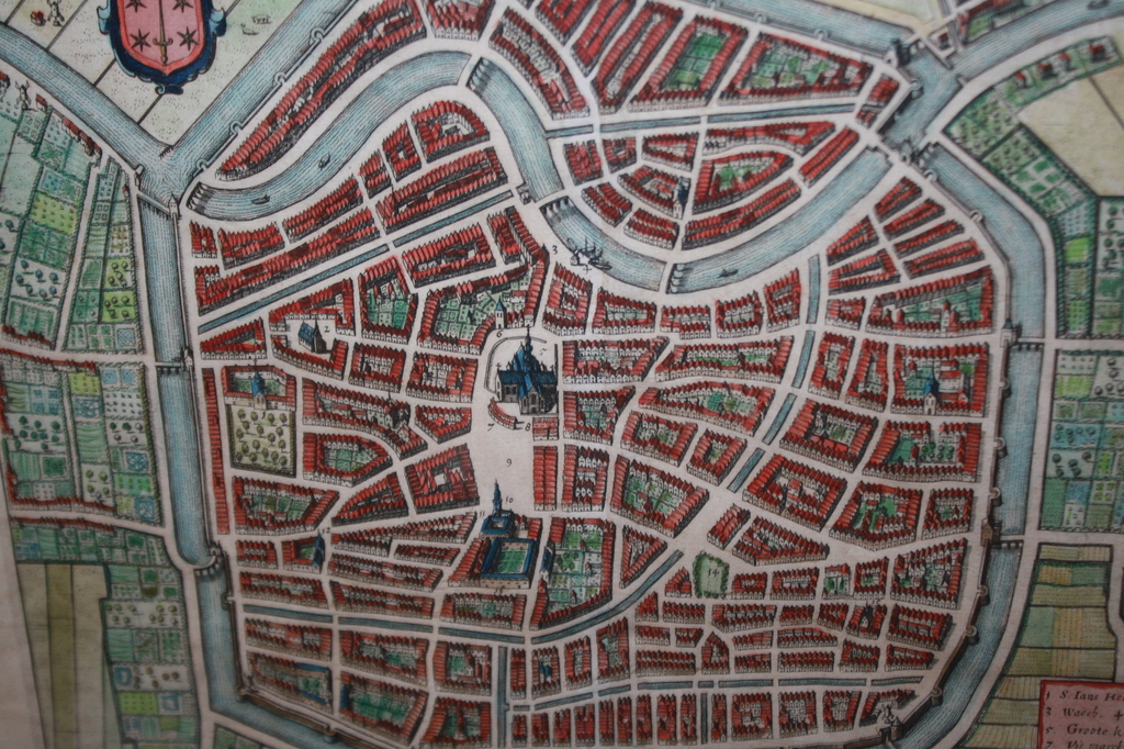 ANTIEKE STADSKAART HAARLEM 17 - 18 EEUW kopen? Bied vanaf 55!