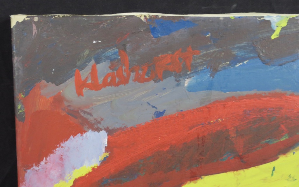 Peter Klashorst: Acryl op doek, Zonder titel - Jaren 80! kopen? Bied vanaf 1!