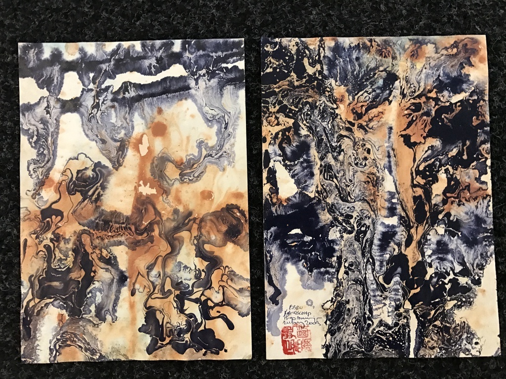 2 X THEO NIERMEIJER, Gemengde technieken/gouache op papier kopen? Bied vanaf 1!