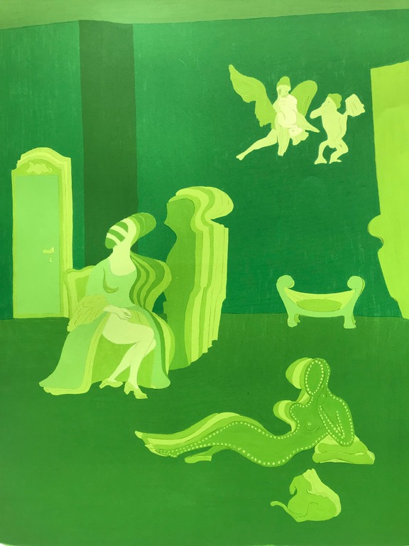 Vic Gentils - Mooie gesigneerde litho verkocht voor € 115!