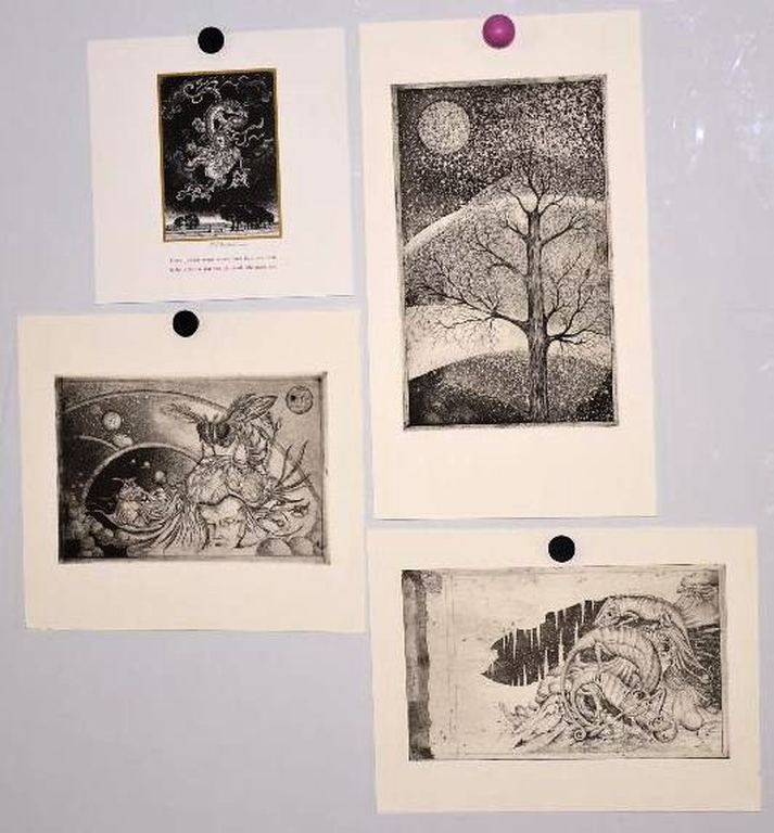 Peter Lazarov: 1 Gravure + 3 etsen onbekend. kopen? Bied vanaf 1!