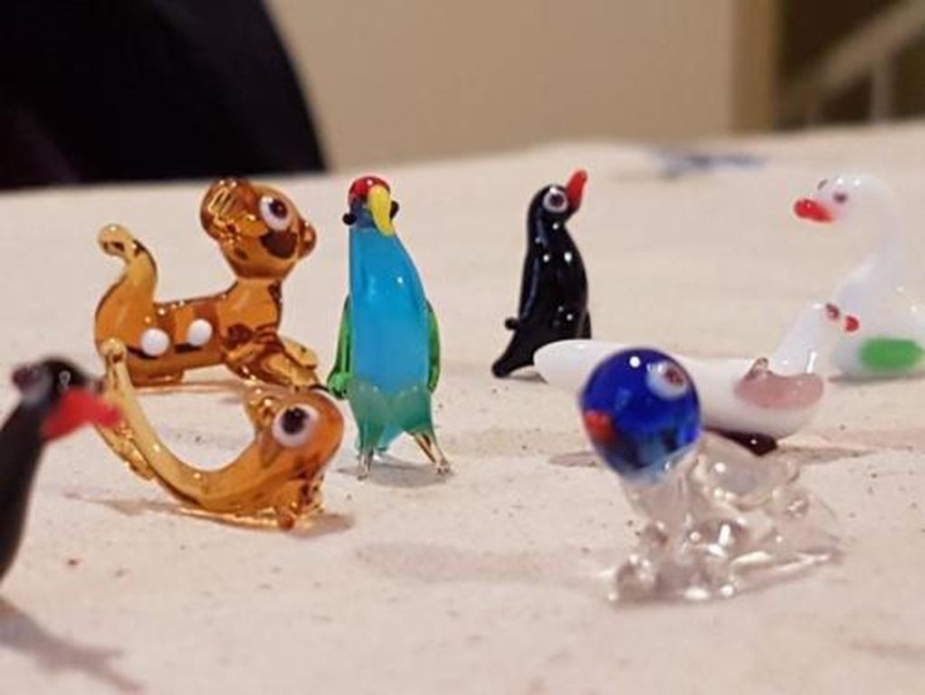 Murano zoo miniature glas anno 1945/50 set van 20 pz assorted kopen? Bied vanaf 2!