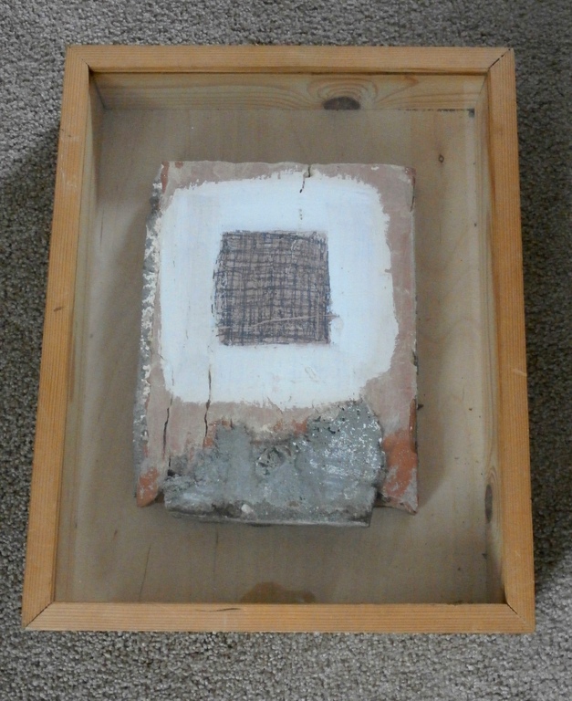 Christiaan Paul DamstÃ© - ingelijste bewerkte steen in baklijst kopen? Bied vanaf 325!