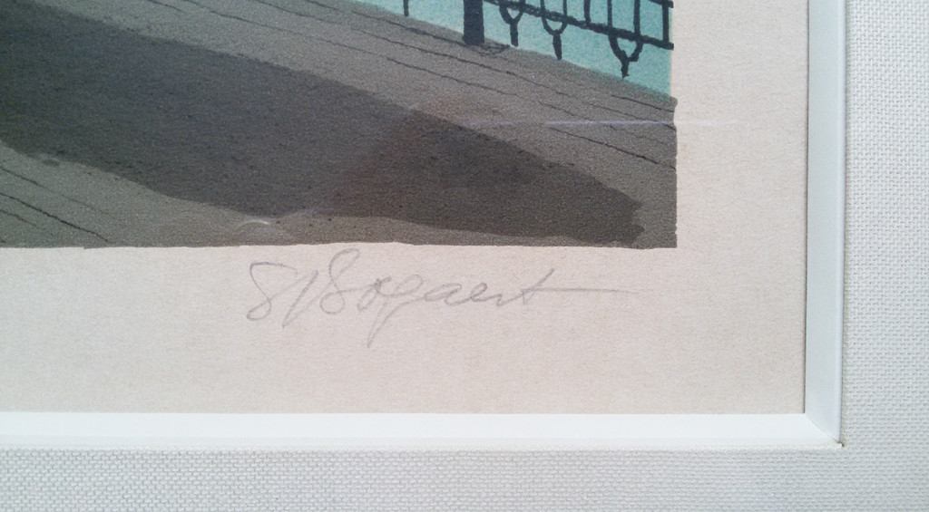Gaston Bogaert - L’air, litho (ingelijst) kopen? Bied vanaf 75!