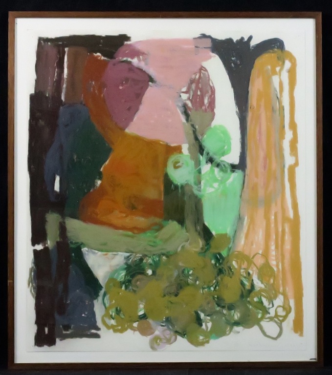 Erik Mattijssen: Tekening op papier, Bronnen IV - Ingelijst verkocht voor € 70!
