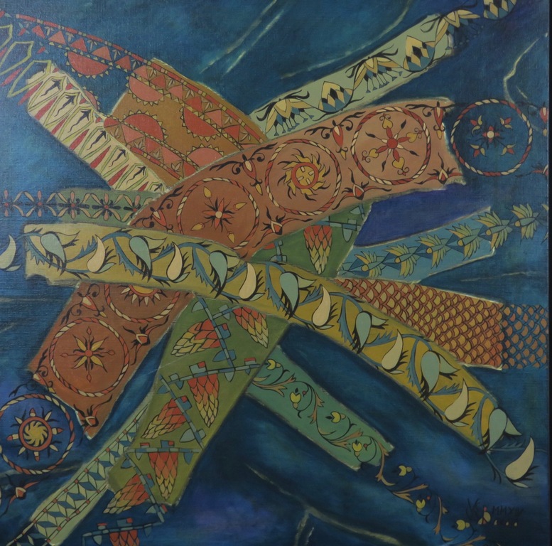 Valentin Bakardjiev: Olieverf op doek, The temple of the sun II (Groot) kopen? Bied vanaf 150!