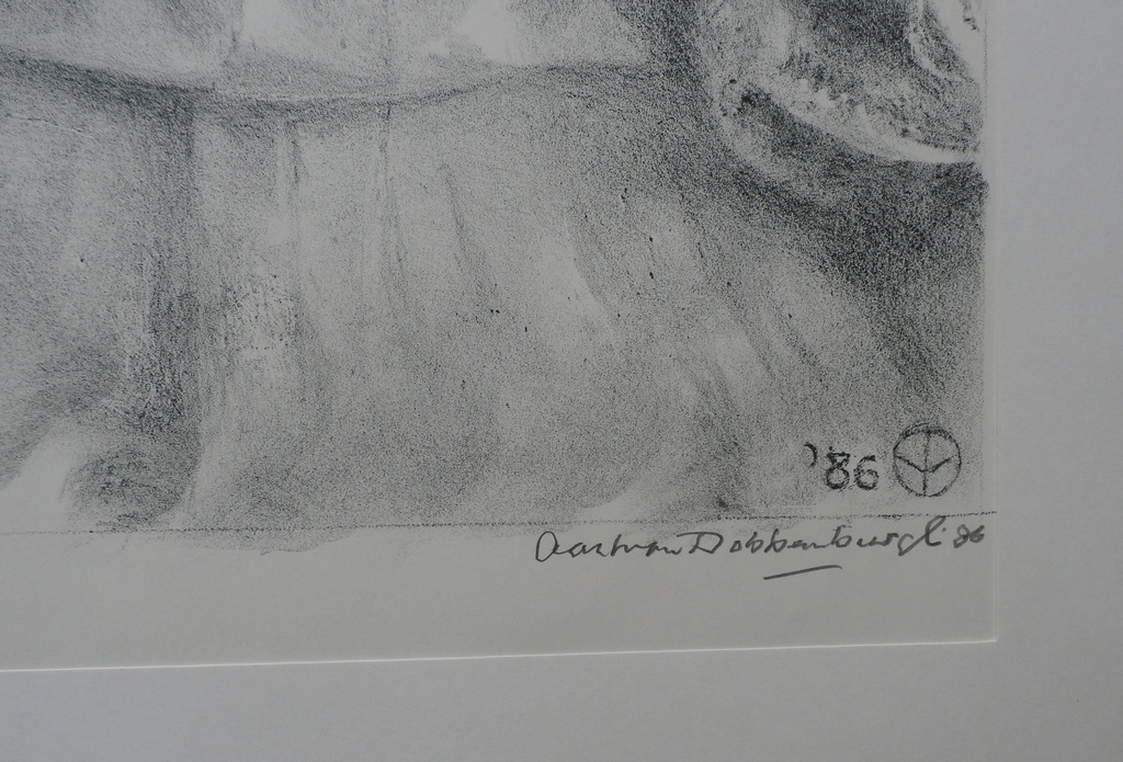 Aart van Dobbenburgh - Litho - 1986 kopen? Bied vanaf 45!