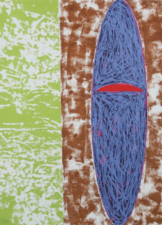 Jelis van Dolderen: Zeefdruk, Zonder titel kopen? Bied vanaf 1!