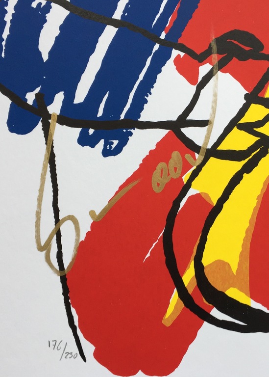 Herman Brood - Originele Kleurenzeefdruk: The Beat goes on 2 kopen? Bied vanaf 1!