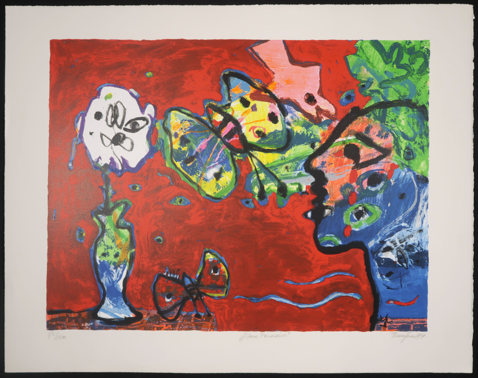 Hans Truijen: Zeefdruk, I saw paradise kopen? Bied vanaf 70!