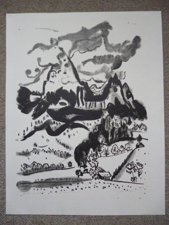 Berglandschap verkocht voor € 80!