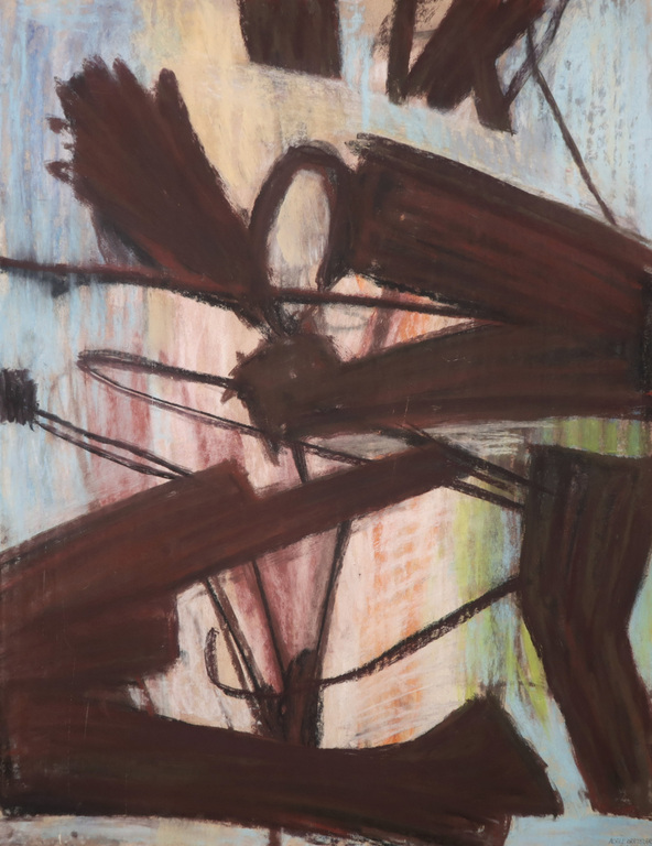 Adele Breteler: Krijttekening, Zonder titel kopen? Bied vanaf 1!