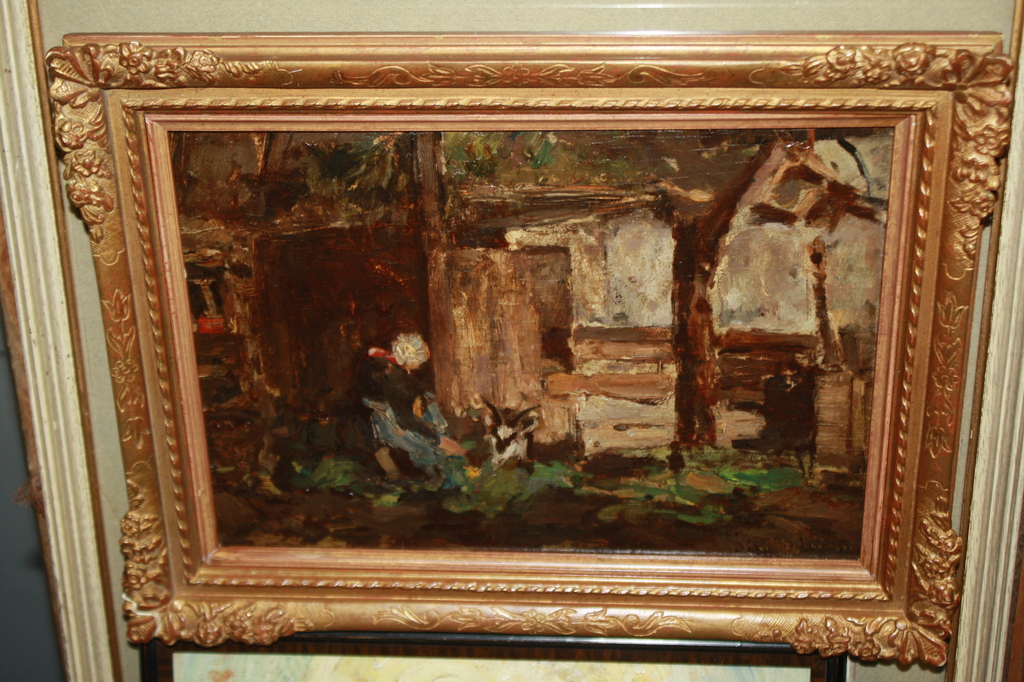 SUZE ROBERTSON - BOERIN MET GEITJE verkocht voor € 700!