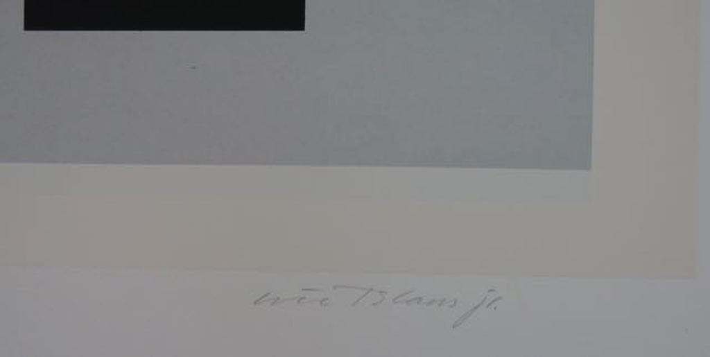 Nic Blans: Zeefdruk, Zonder titel kopen? Bied vanaf 1!