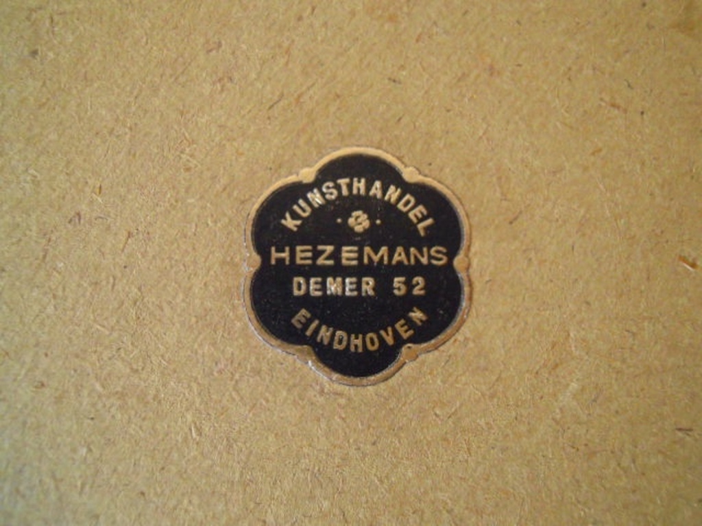 Oude aquarel 1920- Delft - Kerkstraat met links de Nieuwe Kerk - Gesigneerd W. kopen? Bied vanaf 25!