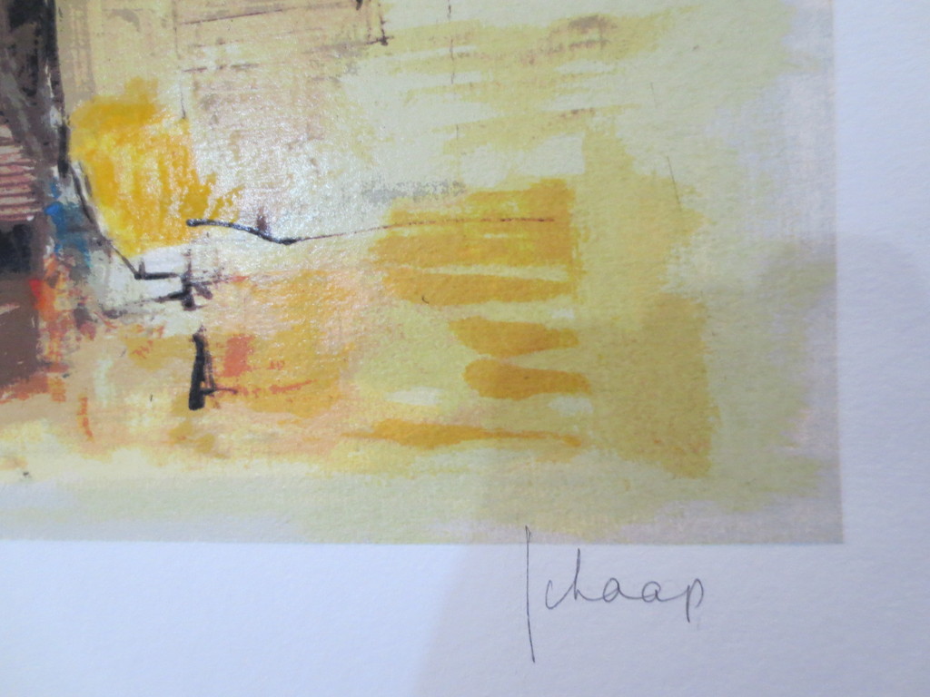 Nicole Schaap - gesigneerde zeefdruk - Lever du soleil kopen? Bied vanaf 90!