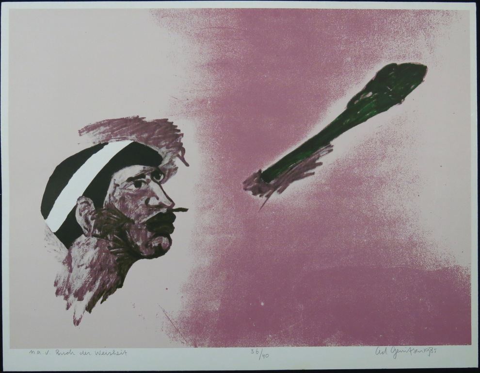 Ad Gerritsen: Zeefdruk, N.a.v. Buch der Weisheit kopen? Bied vanaf 1!