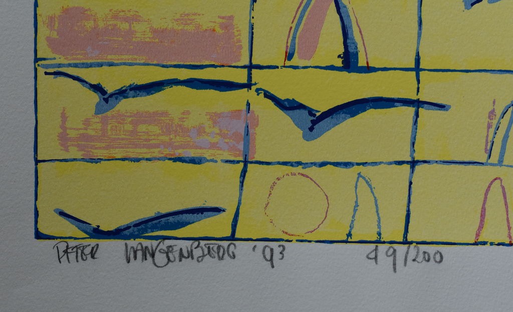 Peter Langenberg - Peter Langenberg # ZES COMPOSITIES # litho, 1993, mint kopen? Bied vanaf 39!