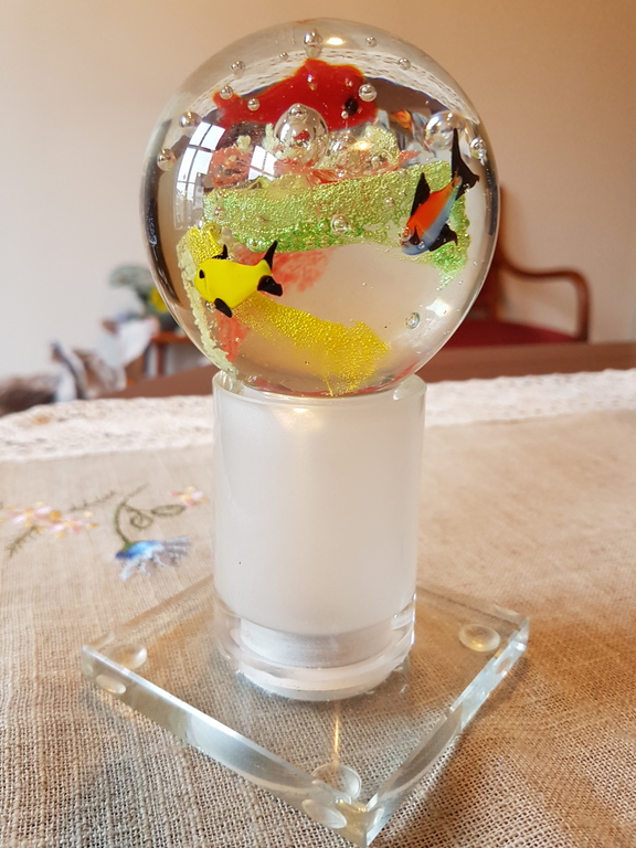 Aquarium presse-papier in Murano glas anni 70 kopen? Bied vanaf 1!