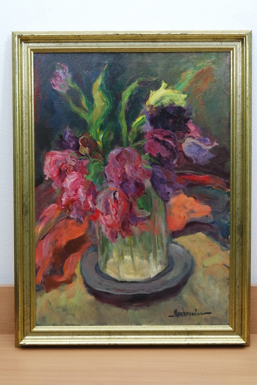 Matthijs Hendrik (Theo) Schreuder (1893-1980) -olieverf op doek - Leidse school kopen? Bied vanaf 130!