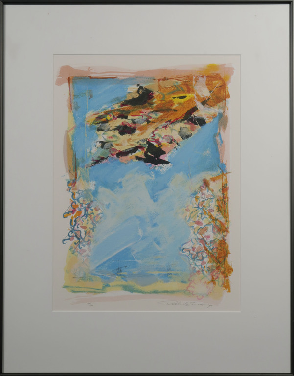 Richard Smeets: Zeefdruk, Venster - Ingelijst kopen? Bied vanaf 1!