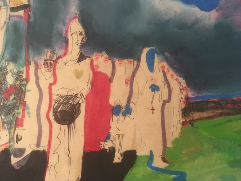 Onbekende Kunstenaar - Gemengde techniek - Processie zonder titiel. kopen? Bied vanaf 1!