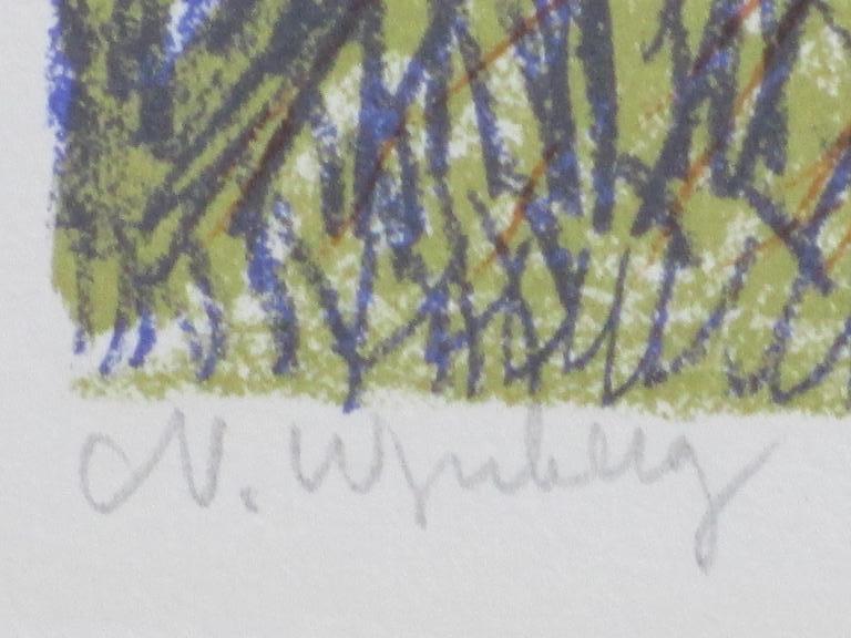 Nicolaas Wijnberg, Badende mythische figuren, Kleurenlitho kopen? Bied vanaf 50!