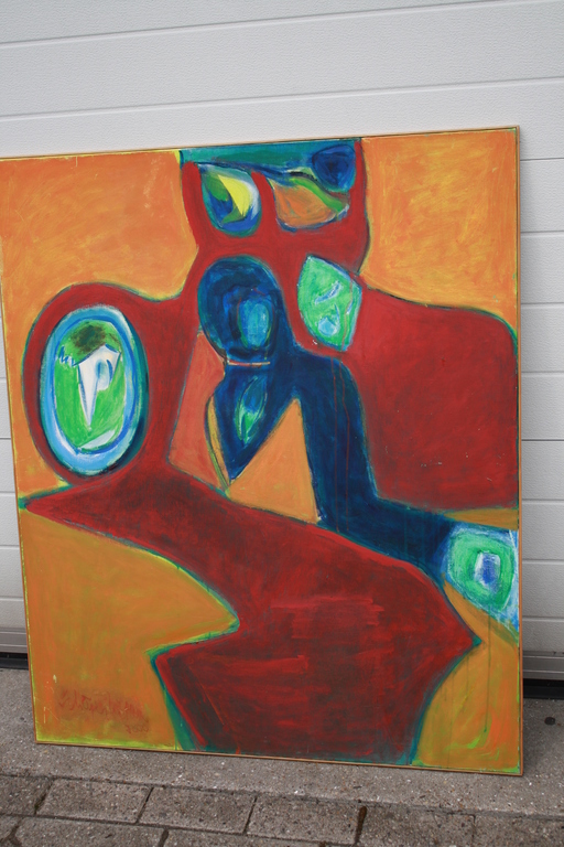 ABSTRACT FIGUUR van GERARD SCHÄPERKÖTTER verkocht voor € 120!