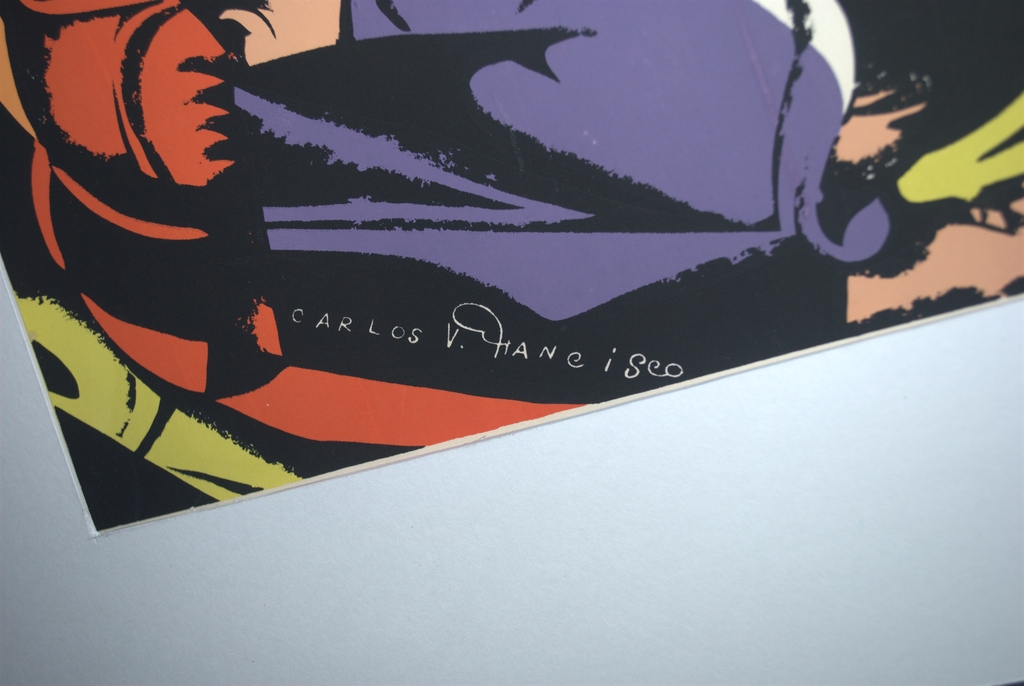 'Dama' (dammen) - - gesigneerde kleurenlitho kopen? Bied vanaf 45!