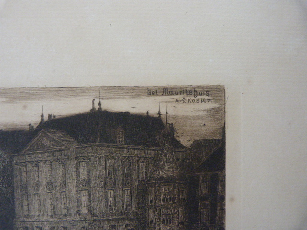 Albert Neuhuys  -  ets  en nog twee etsen. kopen? Bied vanaf 1!