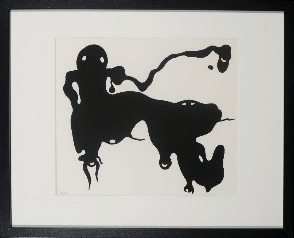 Henri Titselaar: Inkt op papier, Z.T. I - Ingelijst + boek verkocht voor € 80!