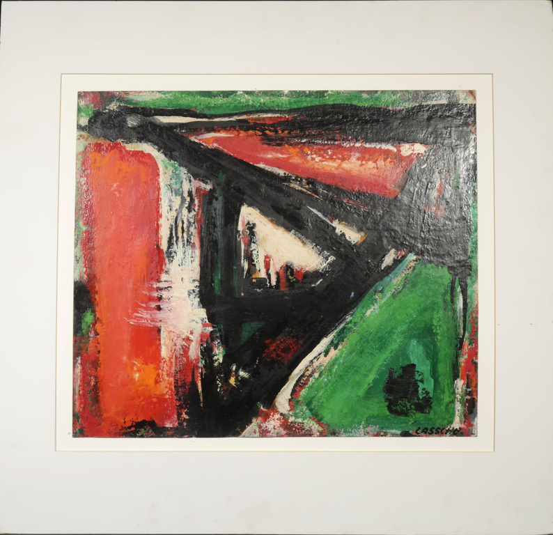 Henk Lassche: Acryl op papier, Zonder titel kopen? Bied vanaf 100!