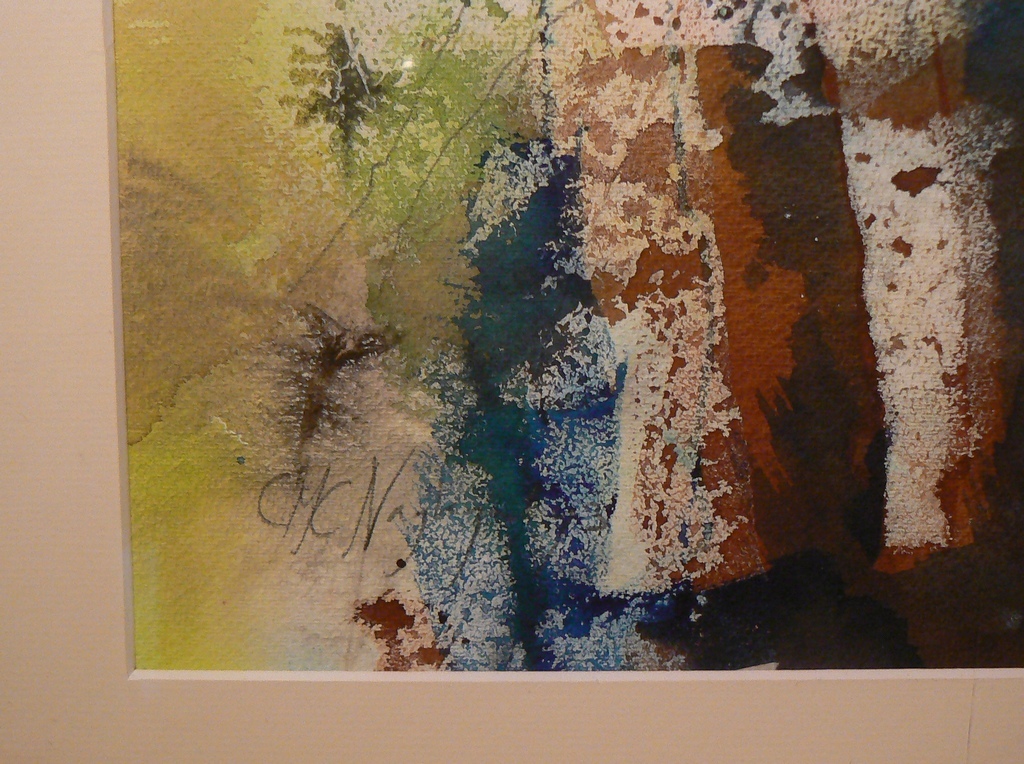 Marjan Nagtegaal  --  Aquarel  --  Zonder titel kopen? Bied vanaf 35!