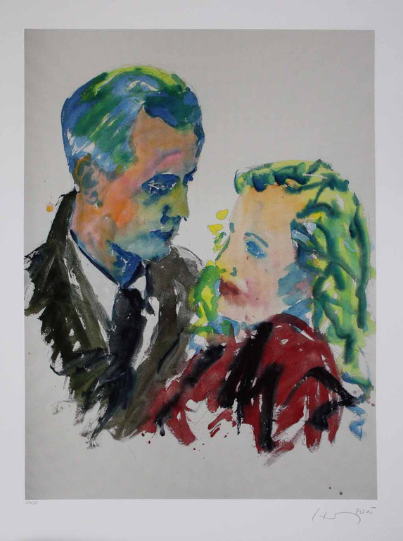 F. Hahn -Back to the Forties I - Grote giclee. Handgesigneerd. 2016 Oplage 30 kopen? Bied vanaf 49!