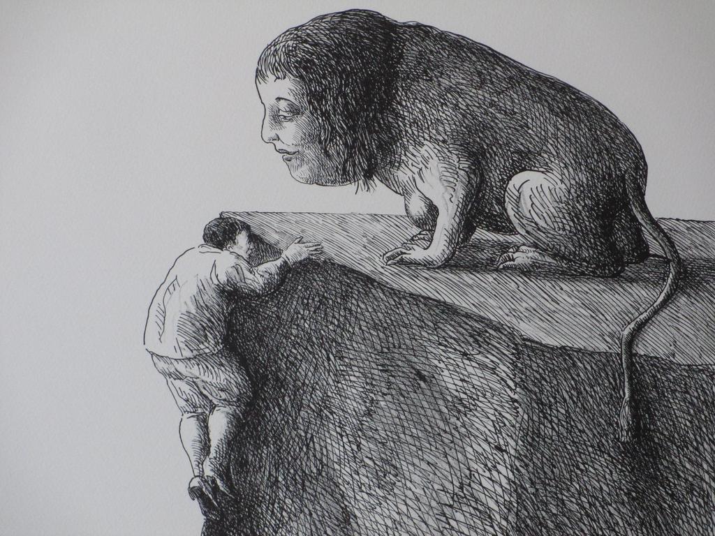 Roland Topor, En tête, Litho 1978 kopen? Bied vanaf 65!