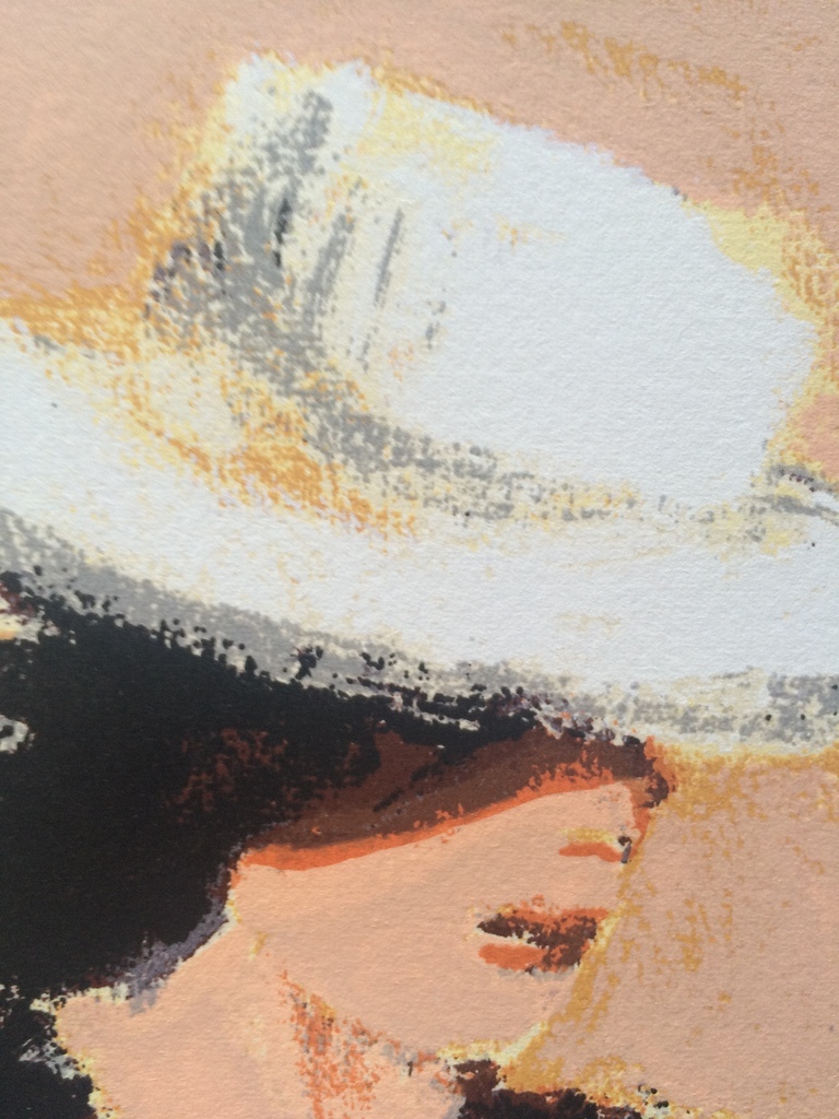 José van Gool: dame met wite hoed kopen? Bied vanaf 25!